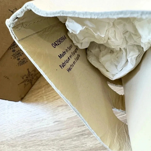 New Free People Cassis Clogs Shoe Wooden Leather Sandal Platform Heeled Stud - Picture 7 of 11